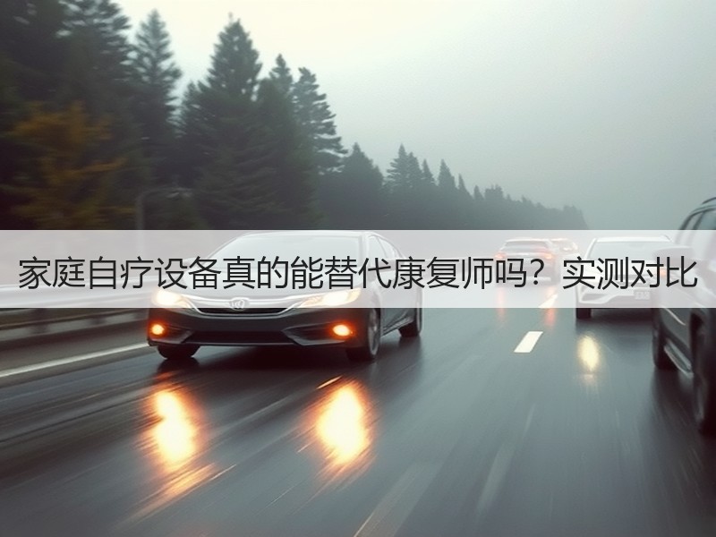 家庭自疗设备真的能替代康复师吗？实测对比