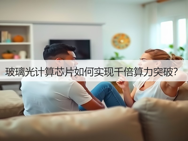 玻璃光计算芯片如何实现千倍算力突破？