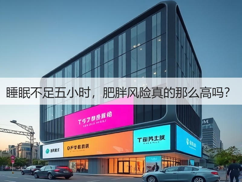 睡眠不足五小时，肥胖风险真的那么高吗？