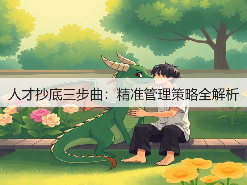 人才抄底三步曲：精准管理策略全解析