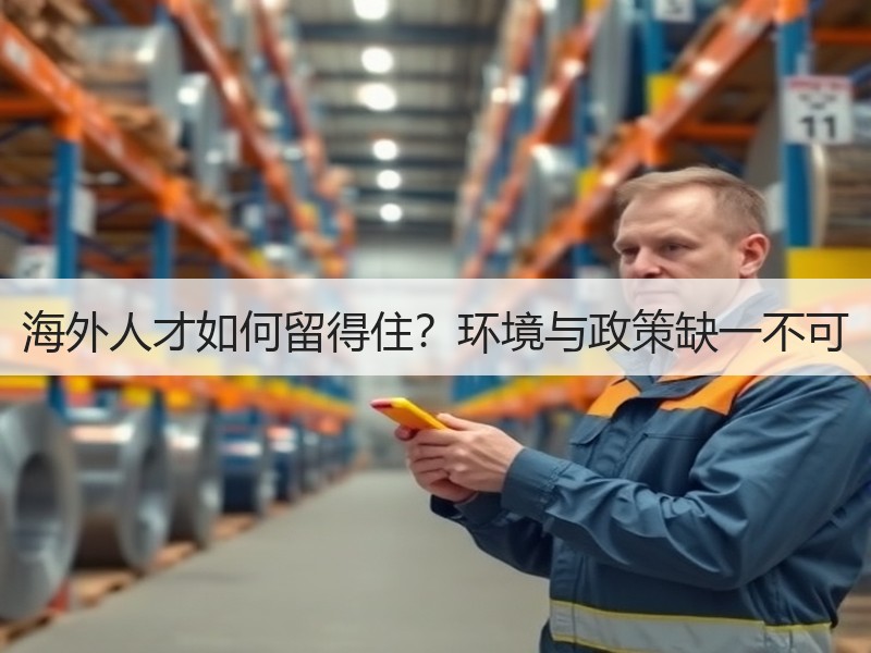 海外人才如何留得住？环境与政策缺一不可