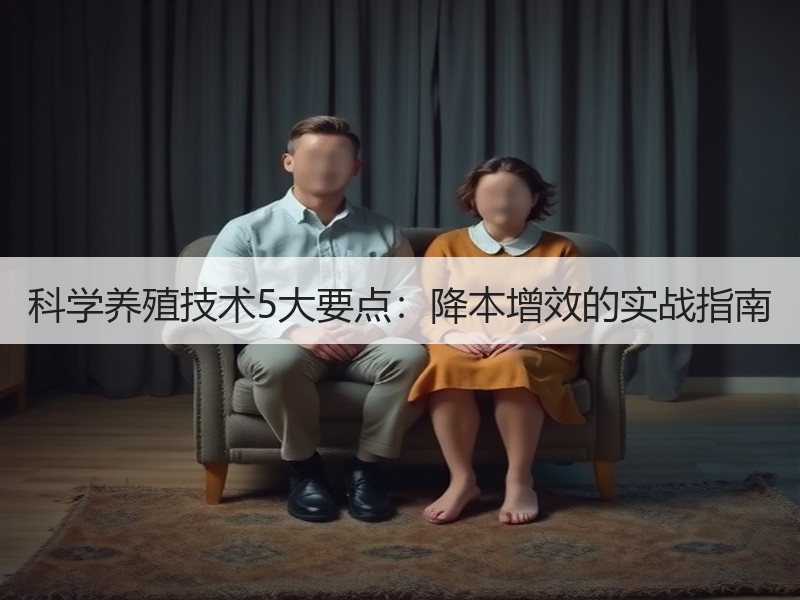 科学养殖技术5大要点：降本增效的实战指南