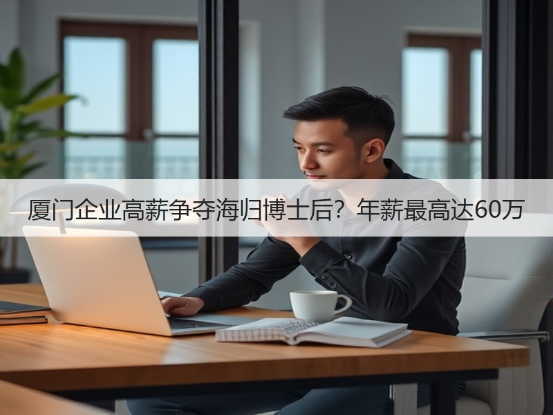 厦门企业高薪争夺海归博士后？年薪最高达6