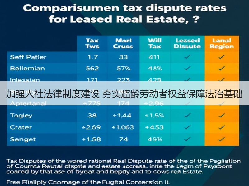 加强人社法律制度建设 夯实超龄劳动者权益