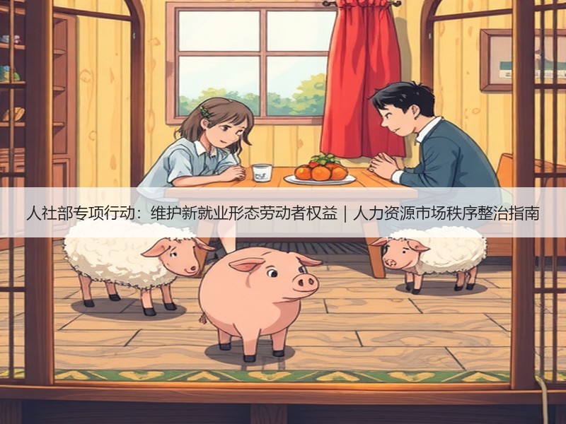人社部专项行动：维护新就业形态劳动者权益