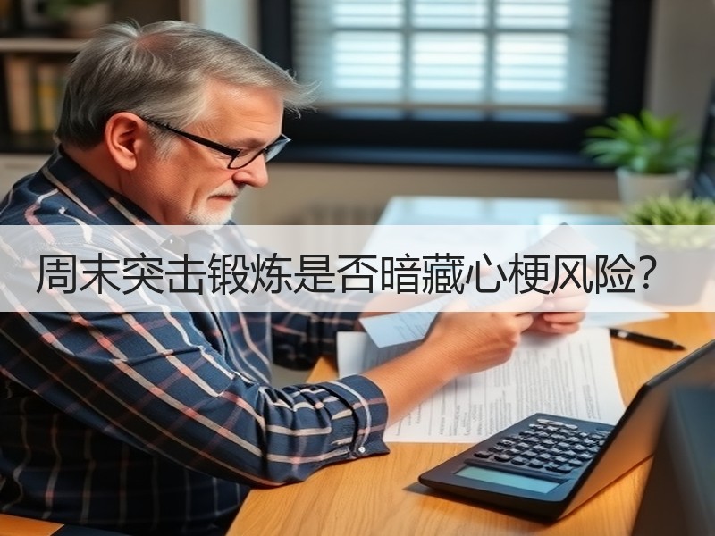 周末突击锻炼是否暗藏心梗风险？