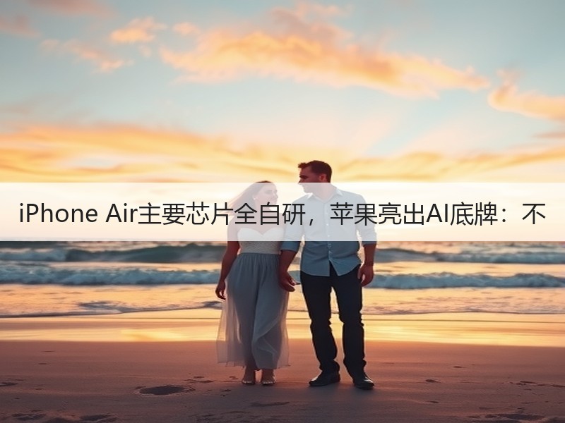 iPhone Air主要芯片全自研，苹果