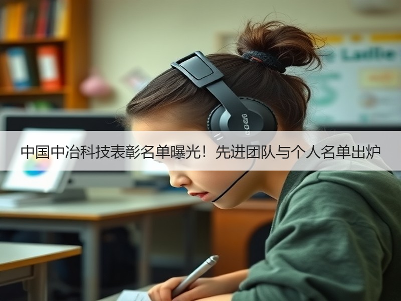中国中冶科技表彰名单曝光！先进团队与个人