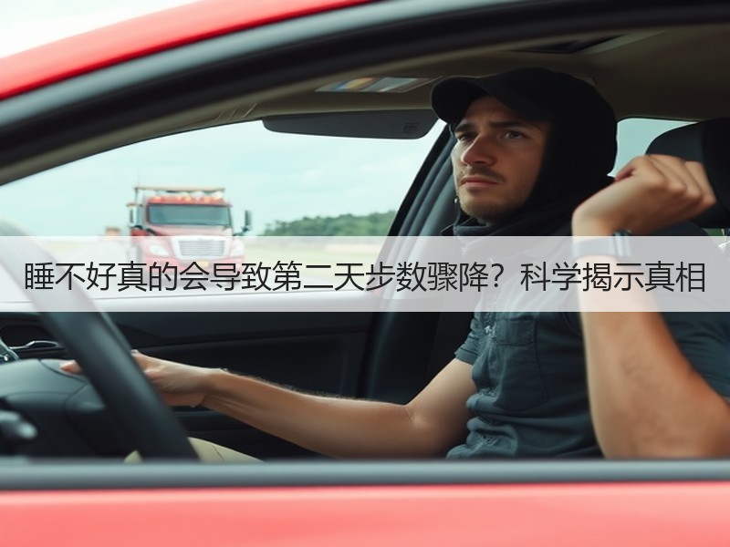 睡不好真的会导致第二天步数骤降？科学揭示