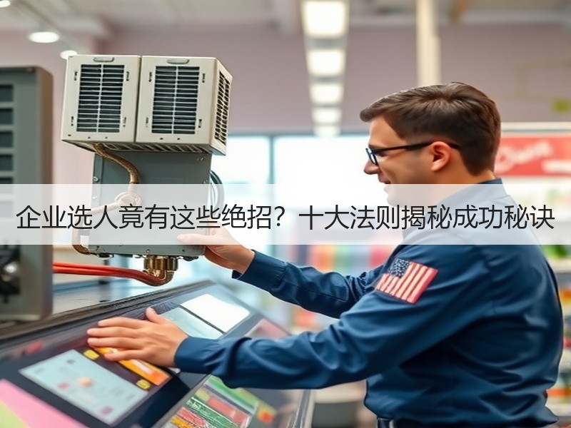 企业选人竟有这些绝招？十大法则揭秘成功秘