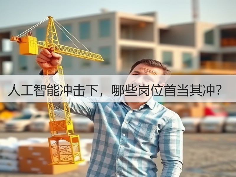 人工智能冲击下，哪些岗位首当其冲？