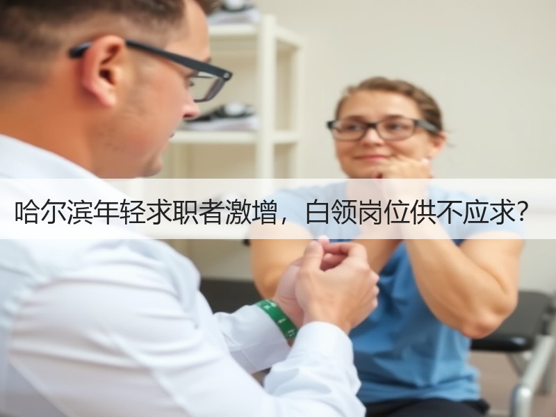 哈尔滨年轻求职者激增，白领岗位供不应求？