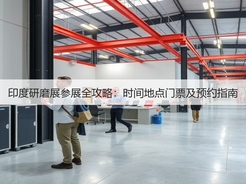 印度研磨展参展全攻略：时间地点门票及预约