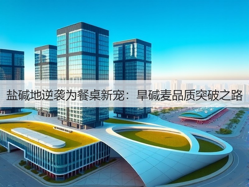 盐碱地逆袭为餐桌新宠：旱碱麦品质突破之路