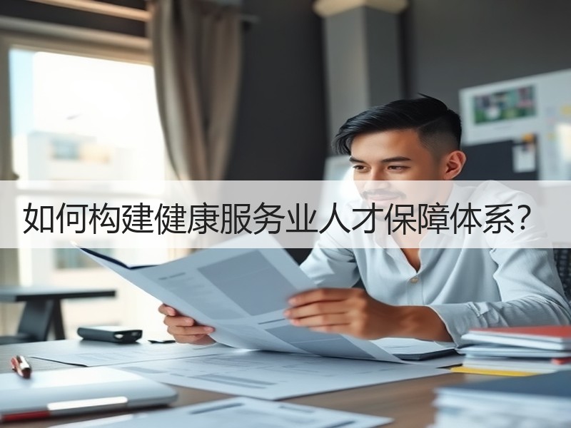 如何构建健康服务业人才保障体系？