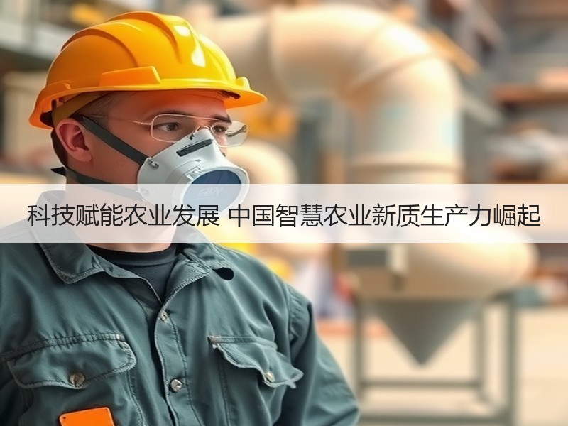 科技赋能农业发展 中国智慧农业新质生产力
