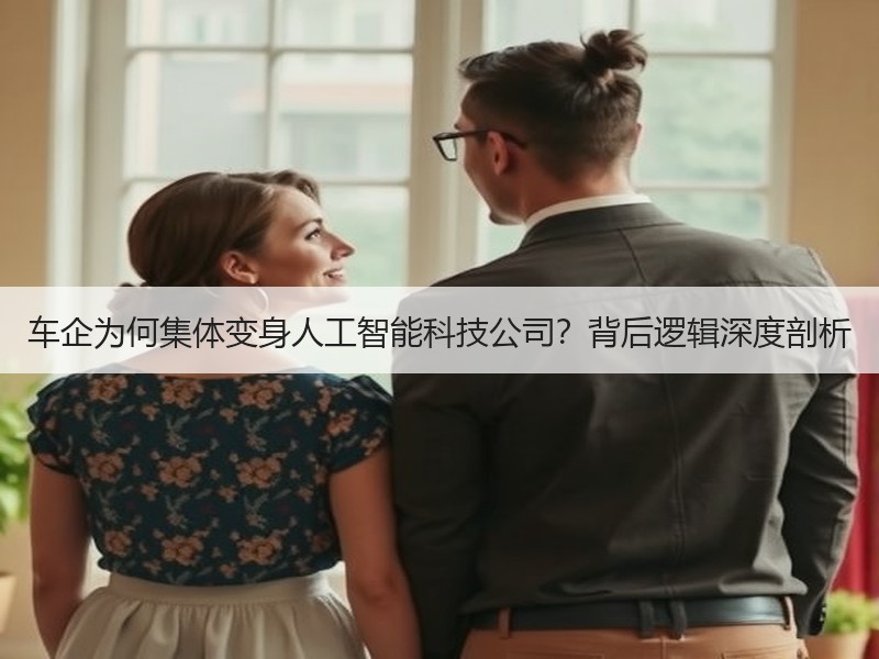 车企为何集体变身人工智能科技公司？背后逻