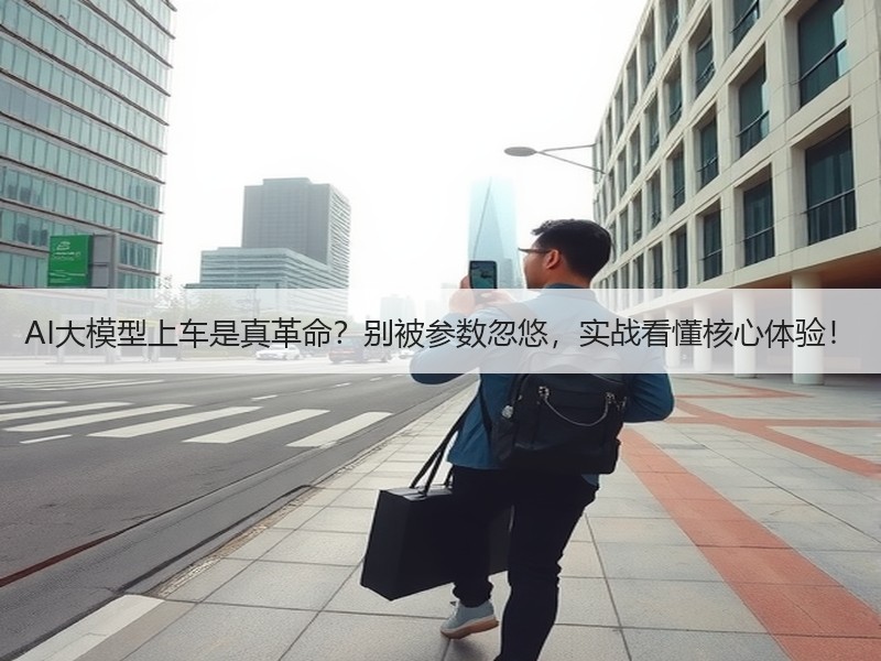 AI大模型上车是真革命？别被参数忽悠，实