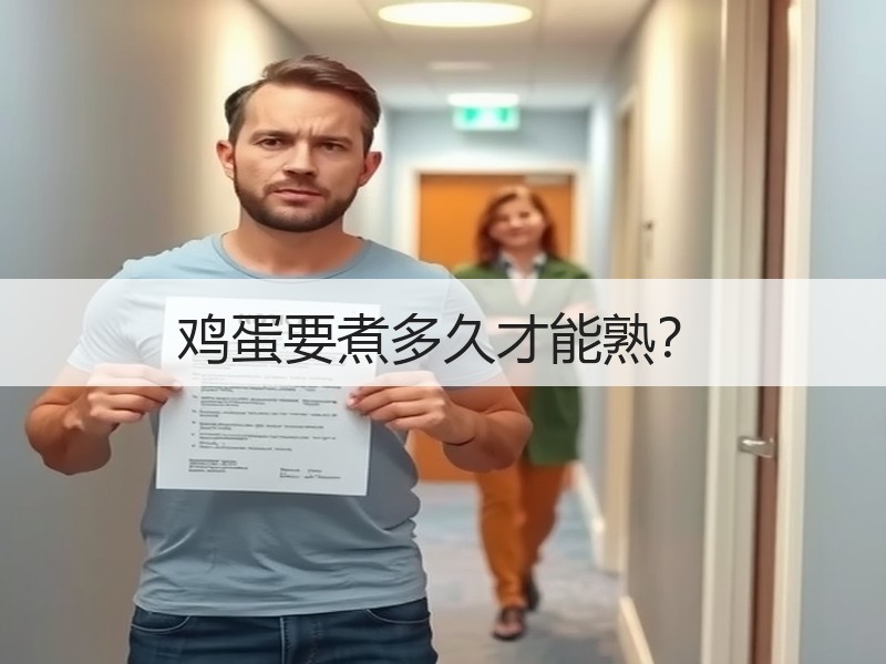 鸡蛋要煮多久才能熟？