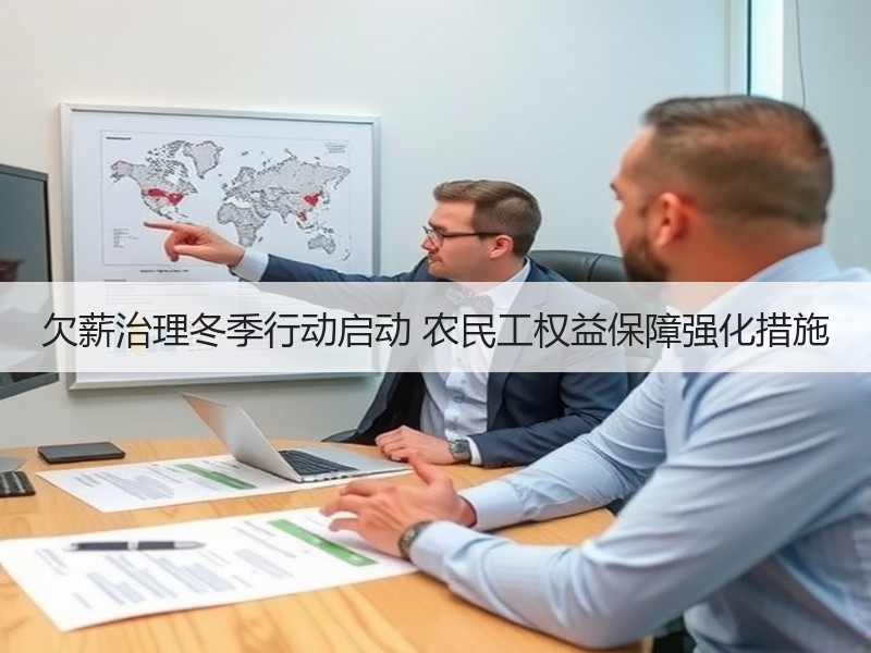 欠薪治理冬季行动启动 农民工权益保障强化