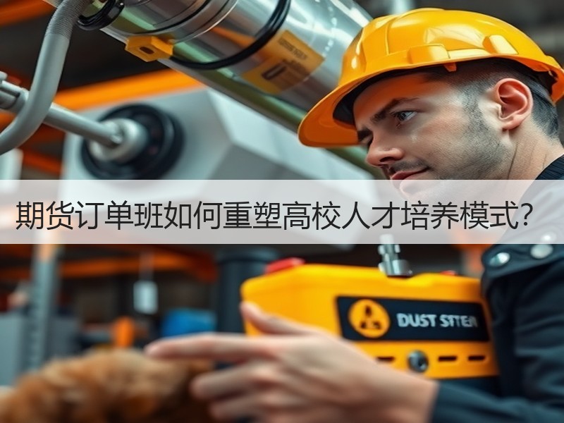 期货订单班如何重塑高校人才培养模式？