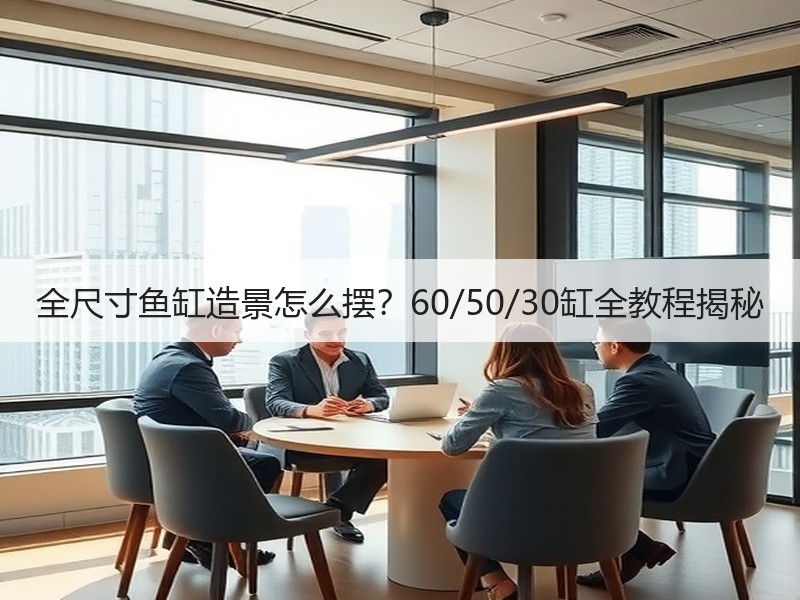 全尺寸鱼缸造景怎么摆？60/50/30缸