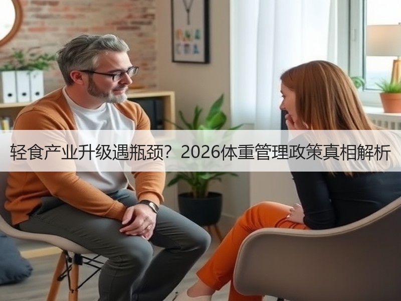 轻食产业升级遇瓶颈？2026体重管理政策