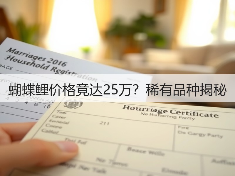 蝴蝶鲤价格竟达25万？稀有品种揭秘