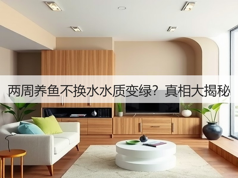 两周养鱼不换水水质变绿？真相大揭秘