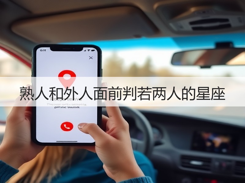 熟人和外人面前判若两人的星座