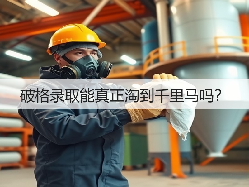 破格录取能真正淘到千里马吗？