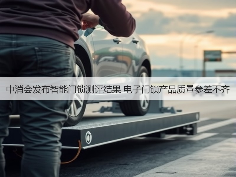 中消会发布智能门锁测评结果 电子门锁产品