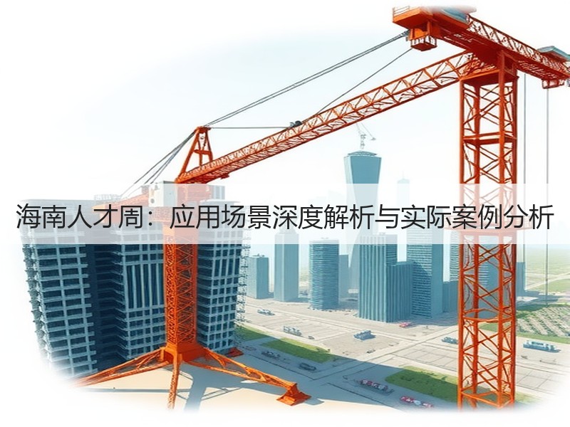 海南人才周：应用场景深度解析与实际案例分