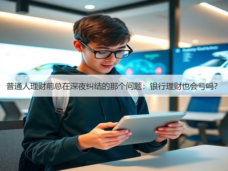 普通人理财前总在深夜纠结的那个问题：银行
