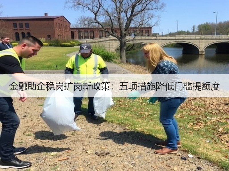 金融助企稳岗扩岗新政策：五项措施降低门槛
