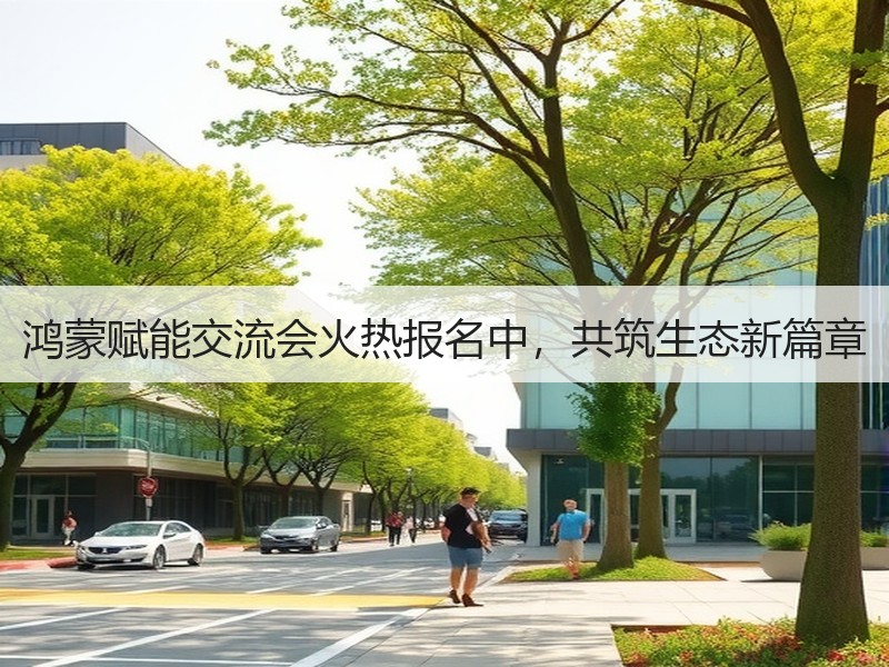 鸿蒙赋能交流会火热报名中，共筑生态新篇章