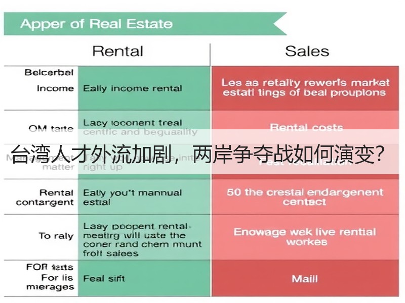 台湾人才外流加剧，两岸争夺战如何演变？