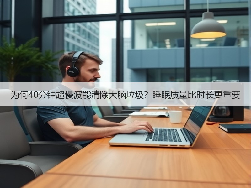 为何40分钟超慢波能清除大脑垃圾？睡眠质