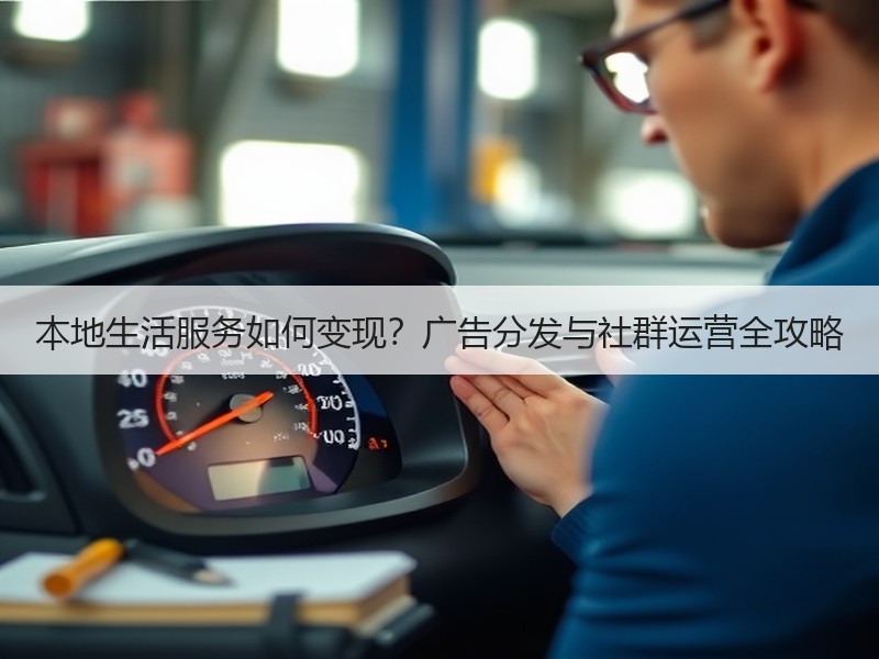 本地生活服务如何变现？广告分发与社群运营