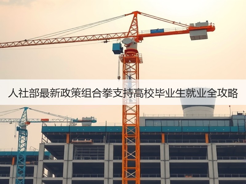 人社部最新政策组合拳支持高校毕业生就业全